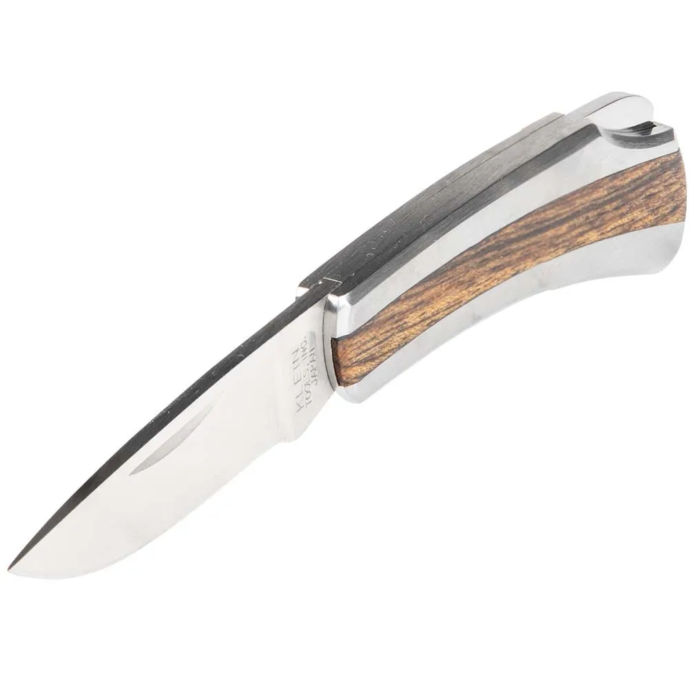 Navaja de bolsillo de acero inoxidable con cuchilla de acero de 4,1 cm